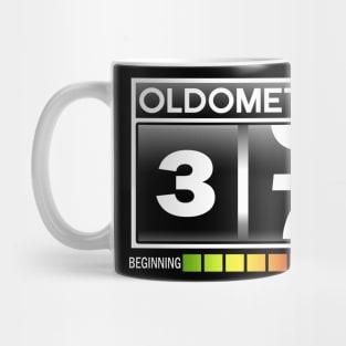 Oldometer 37 Awesome Since 1983 Funny 37th Birthday Gift Mug